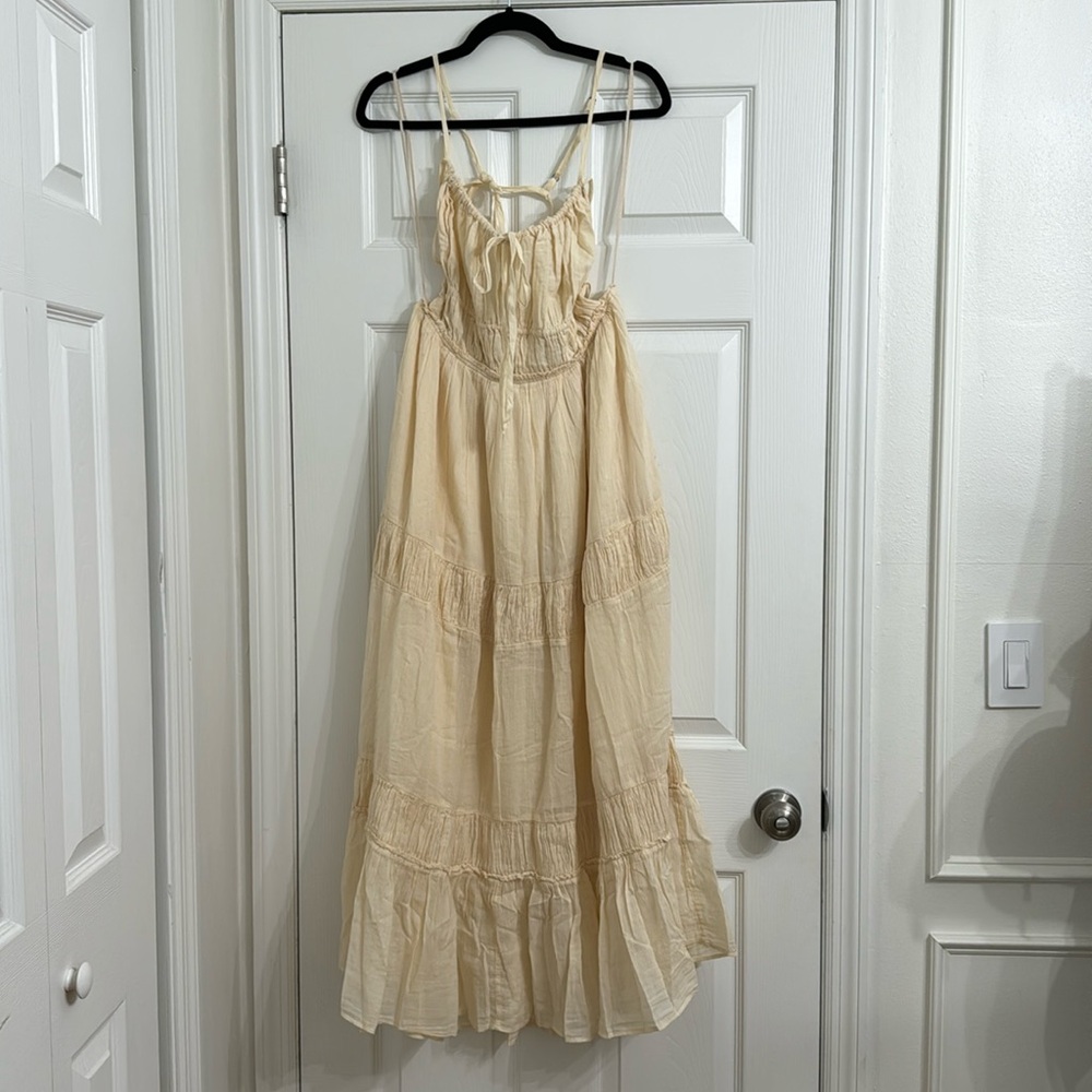 Free people taking sides maxi dress